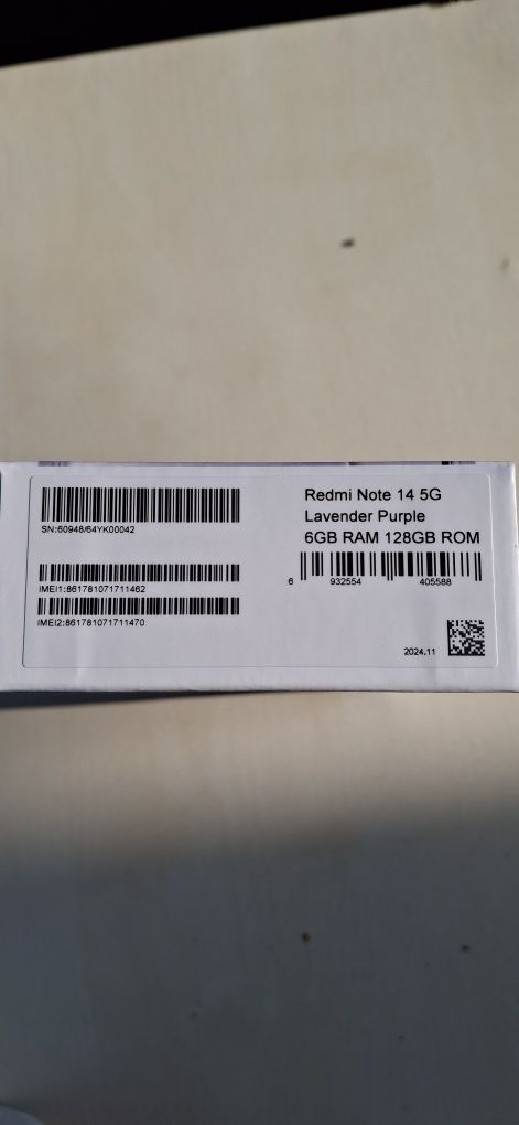 Redmi Note 14 5G Fioletowy