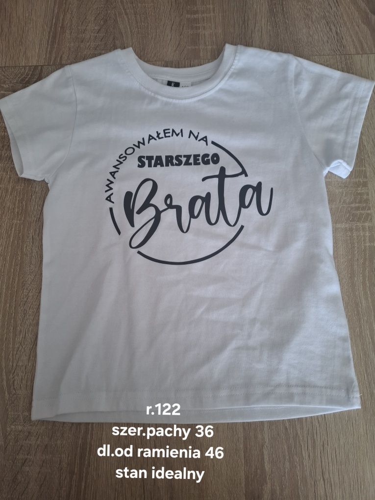 Tshirt Awansowałem na starszego brata r.122
