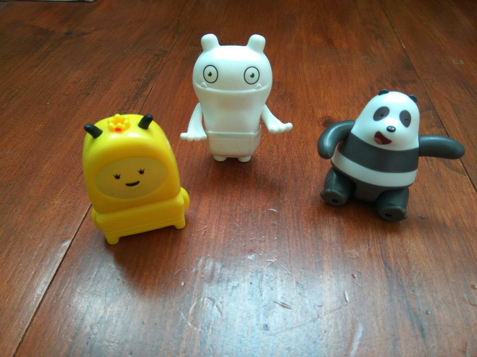 Игрушки фигурки Bee Princess, Ugly dolls, панда McDonalds