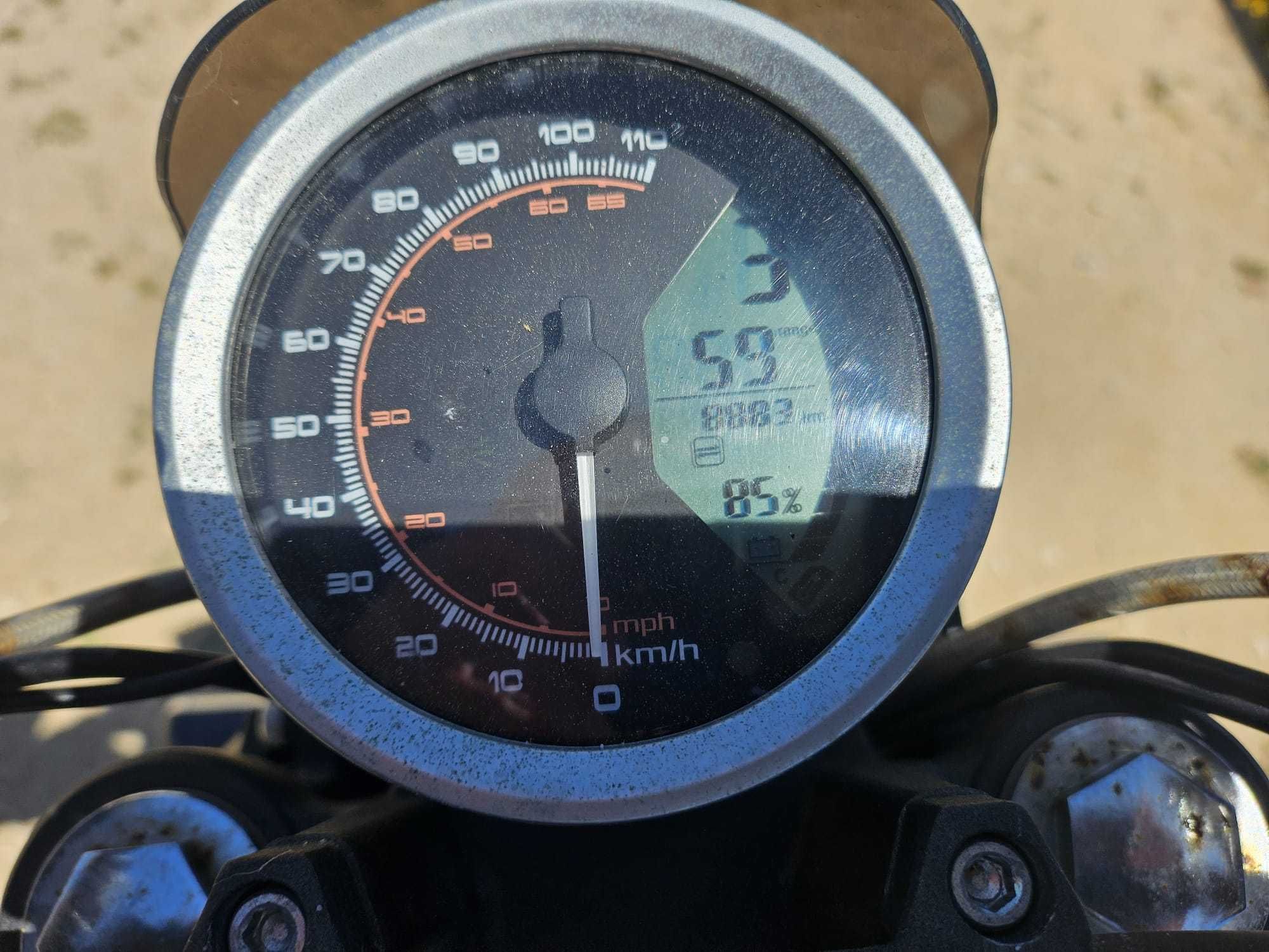 Super Soco TC Max, VM: 100KM/H. 9 500KM.