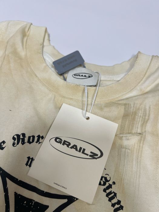 Grailz Project G/R longsleeve hoodie opium archive dirty fit erd L