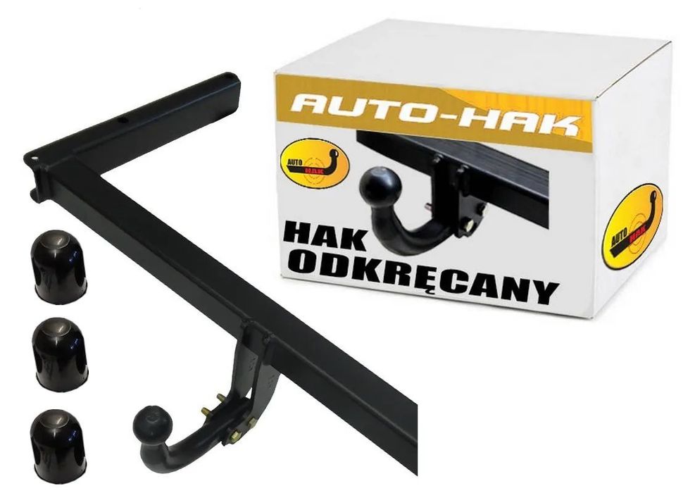 HAK HOLOWNICZY Z KULĄ ODKRĘCANĄ NA DWIE ŚRUBY AUDI A4 B8 2007-15+SEDAN 4d+QUATTRO