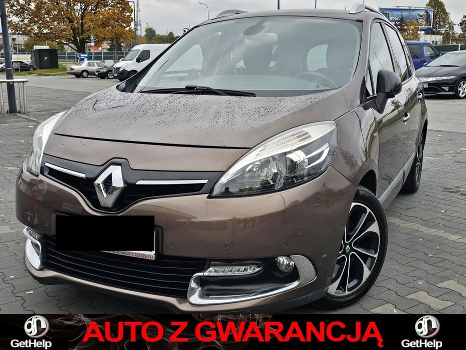 Renault Grand Scenic 1.6dCi 130KM # Serwis ASO # 7os # BOSE EDITION # Opłacony