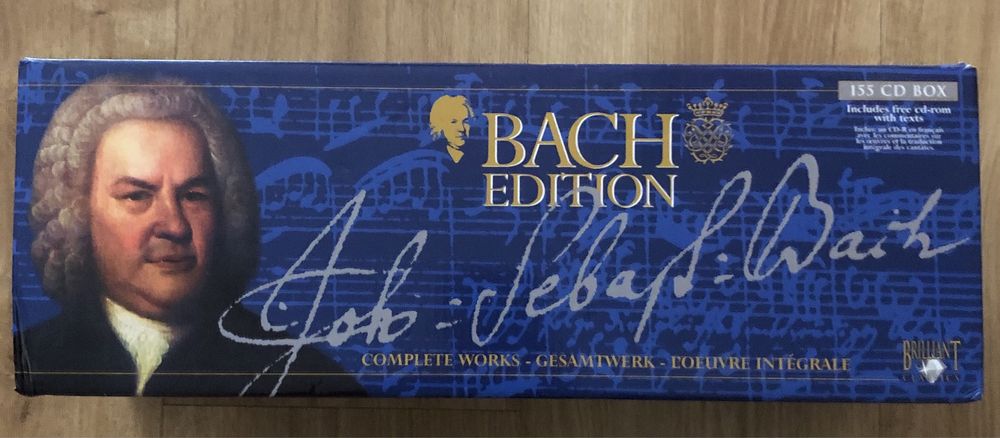 Vendo coleção Bach Edition com 155 CDS