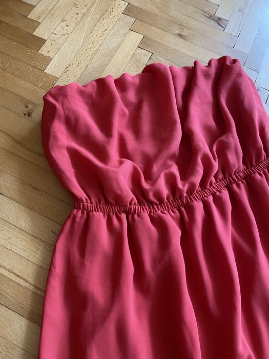 Sukienka długa bez ramion