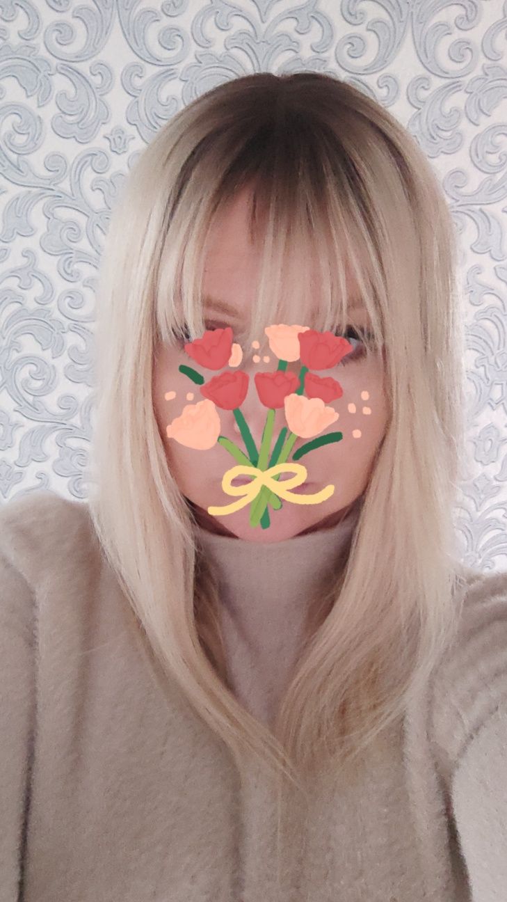 Włosy naturalne półperuka duży topper uzupełnienie blond z odrostem