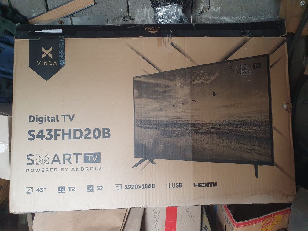Smart tv 43 full hd wifi 8 android.