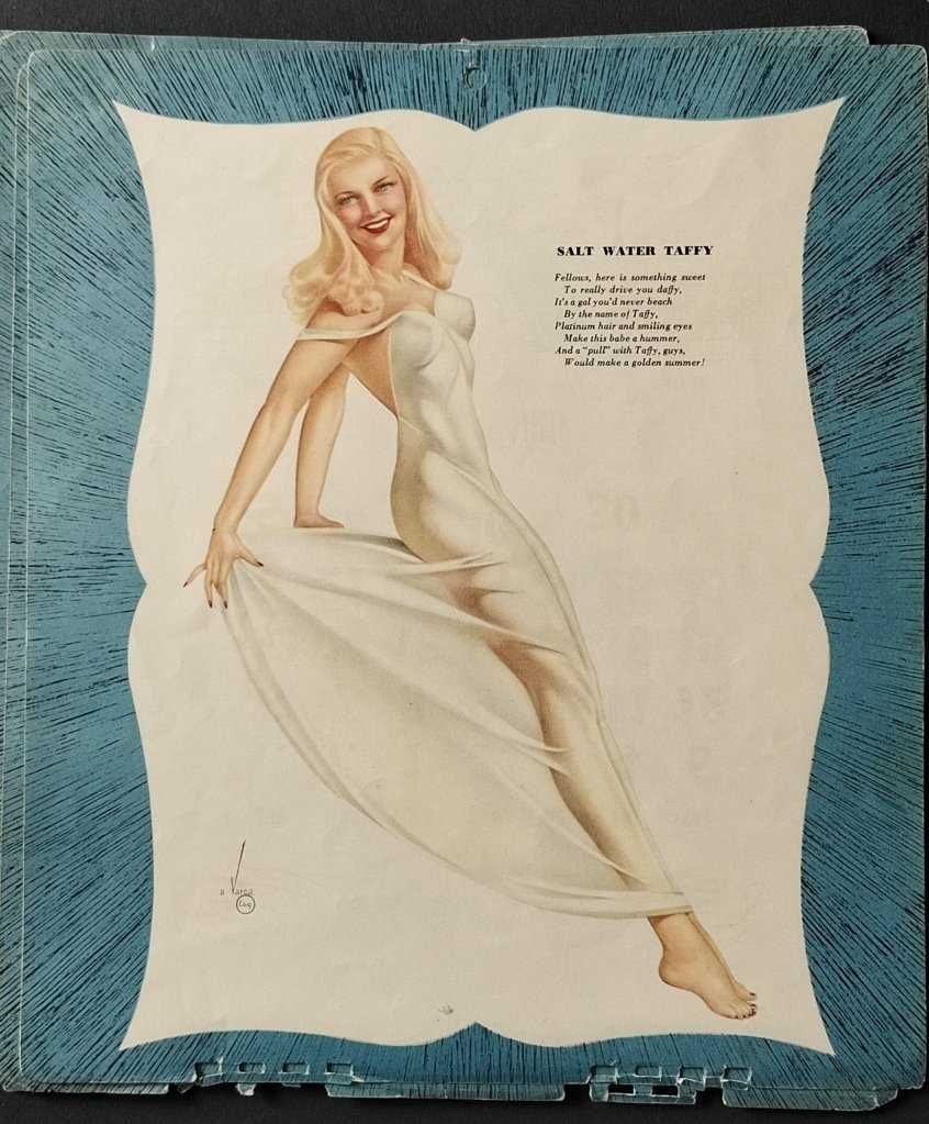 Esquire’s Varga Girls 1947 – wyjątkowy kalendarz retro z USA