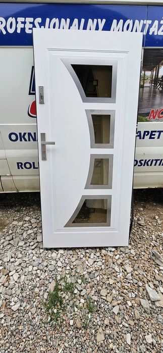 Drzwi wejsciowe z demontarzu