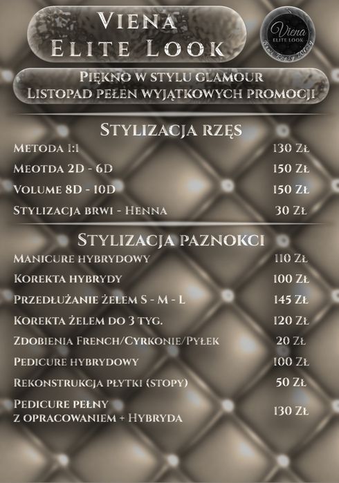 Paznokcie, rzęsy, brwi, przedłużanie włosów