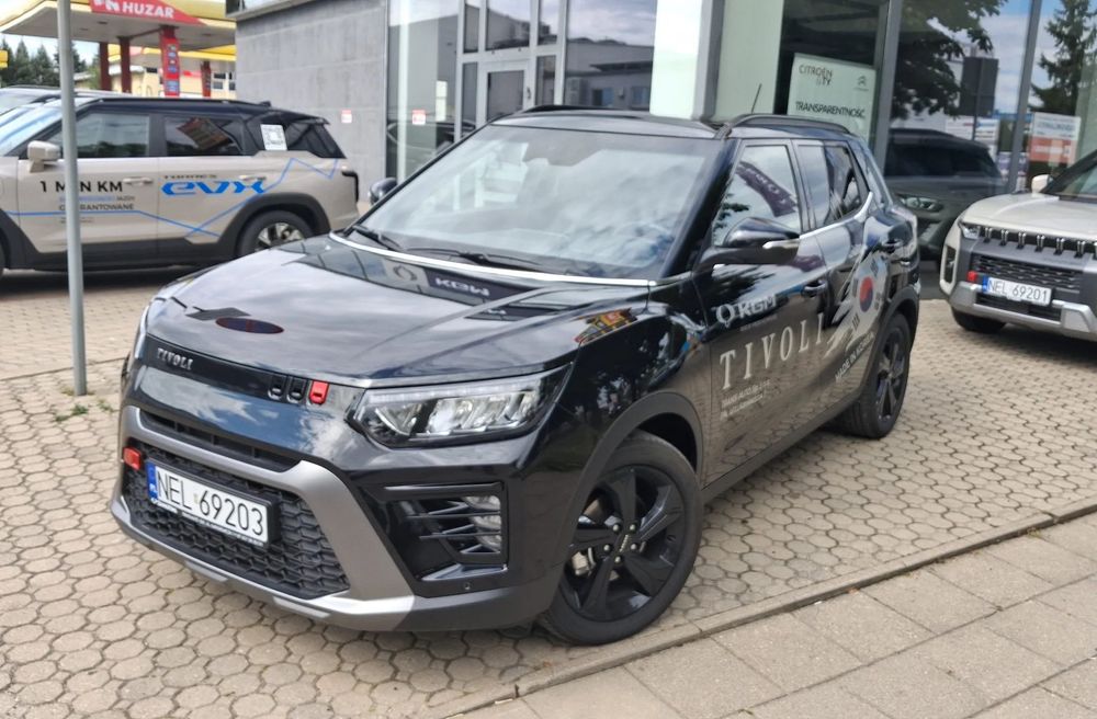 SsangYong/KGM Tivoli Demonstracyjny, Podgrzewane i wentylowane fotele, Tylko 600 km.