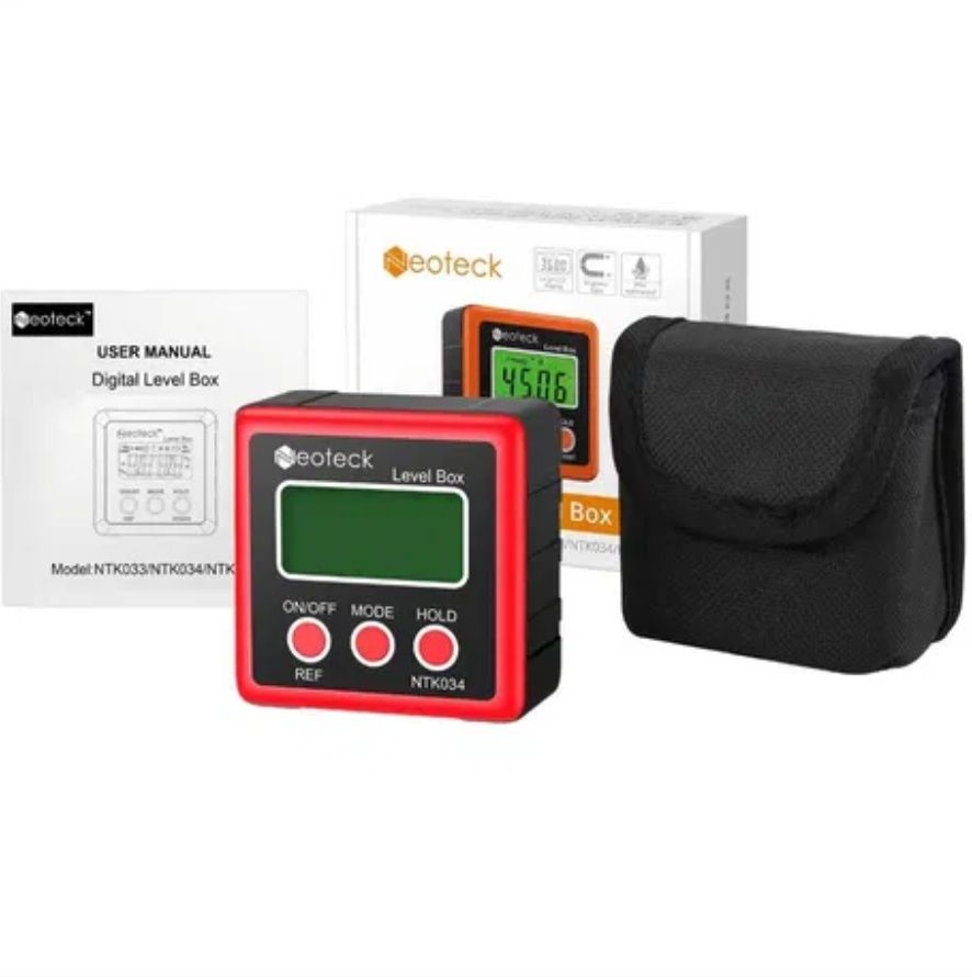 Електронний  цифровий кутомір Neoteck, Level Box. Неотек