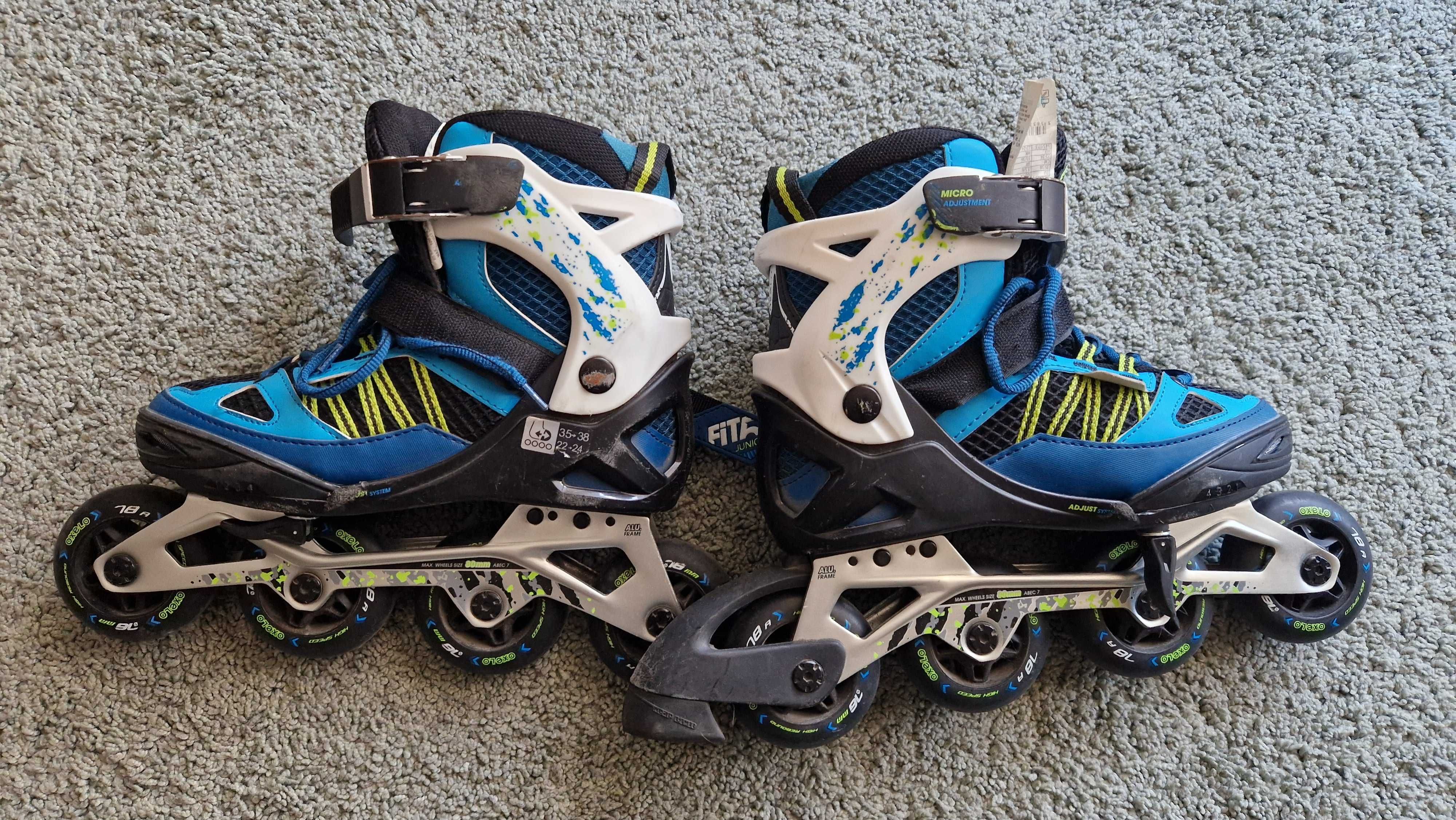Patins em linha ajustáveis 35-38 Fila