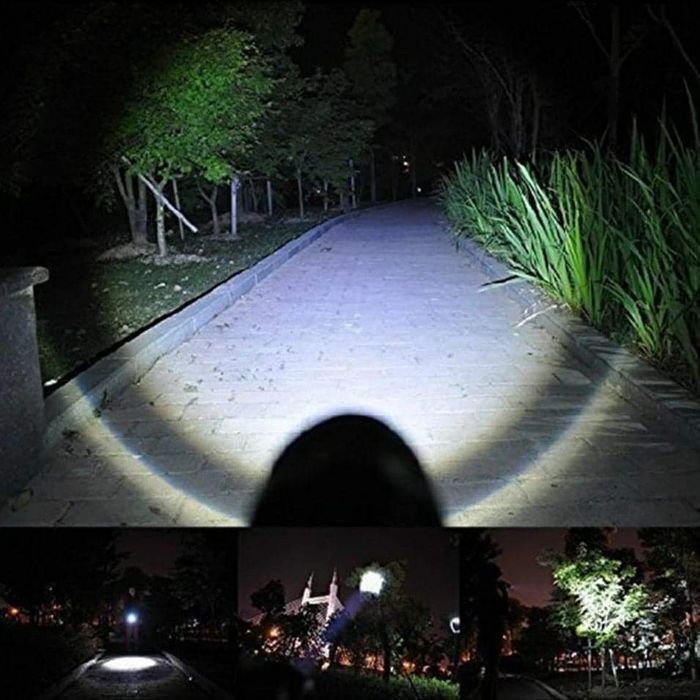 Latarka led CREE XML T6 6000 Lumenów z zoomem