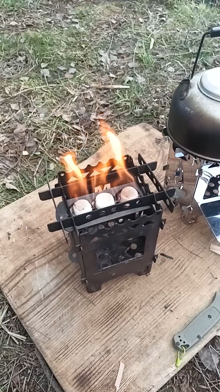 Kuchenka bushcraft campfire