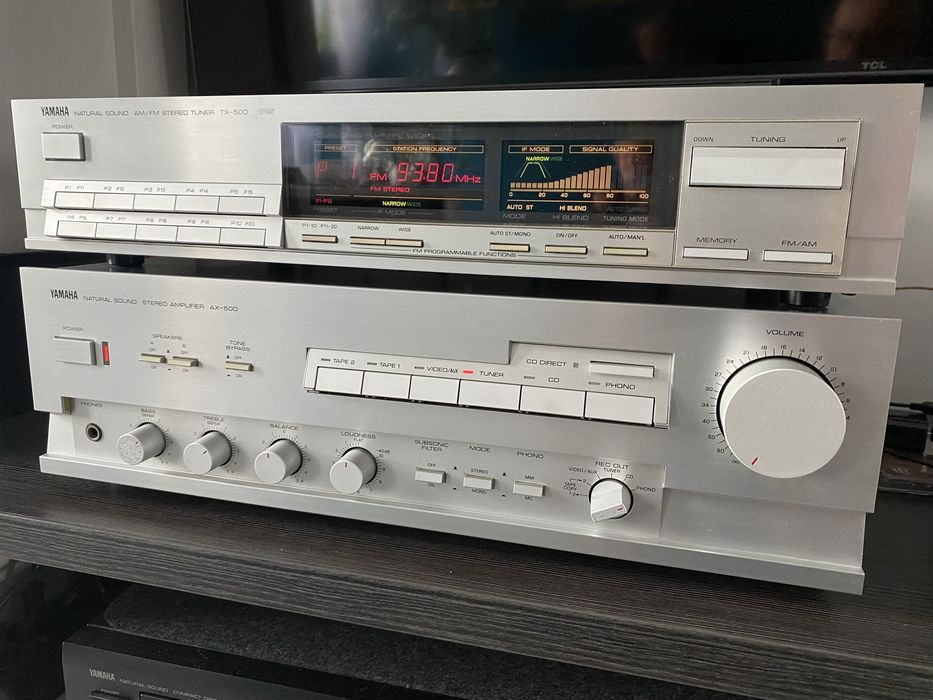 Wzmacniacz Yamaha AX-500 tuner TX-500