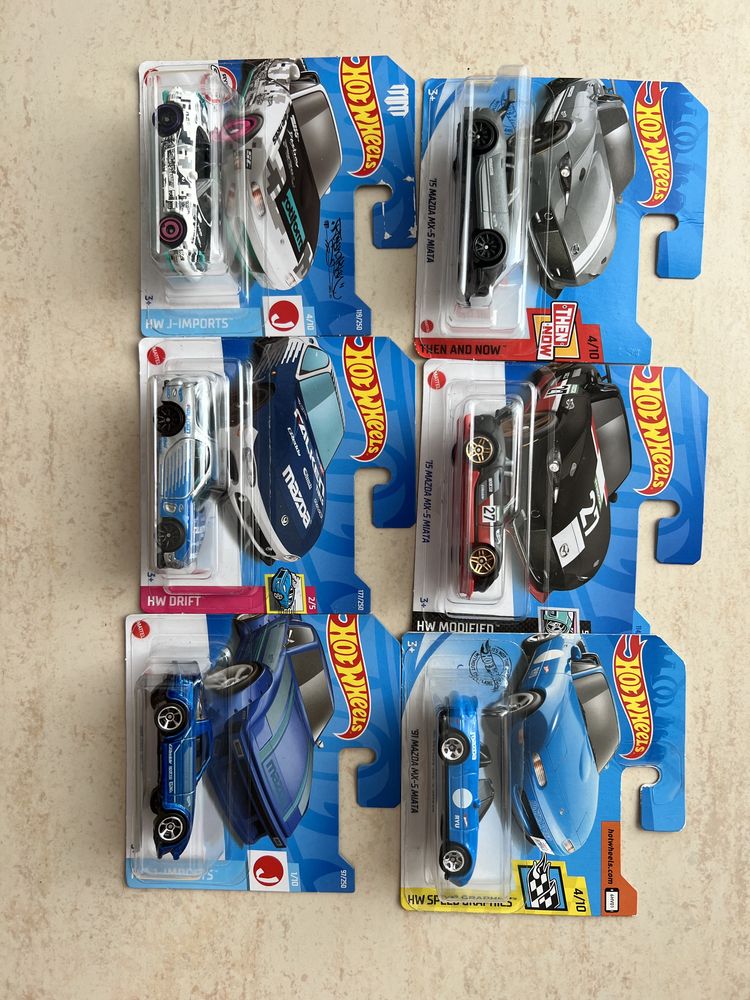 Hot wheels mazda raros