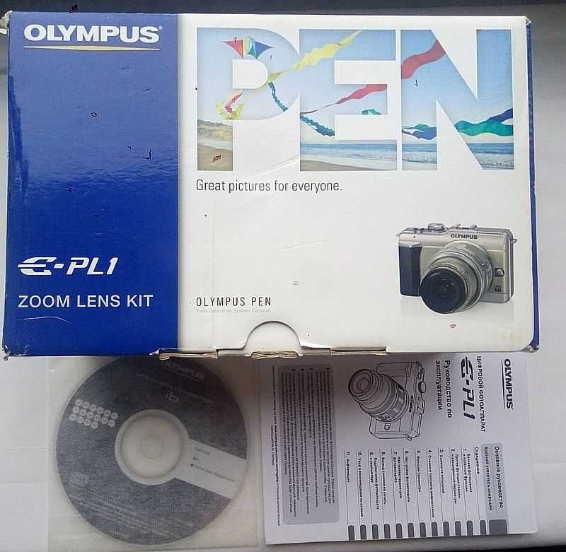 Фотоаппарат Олимпус Olympus E - PL1 Kit