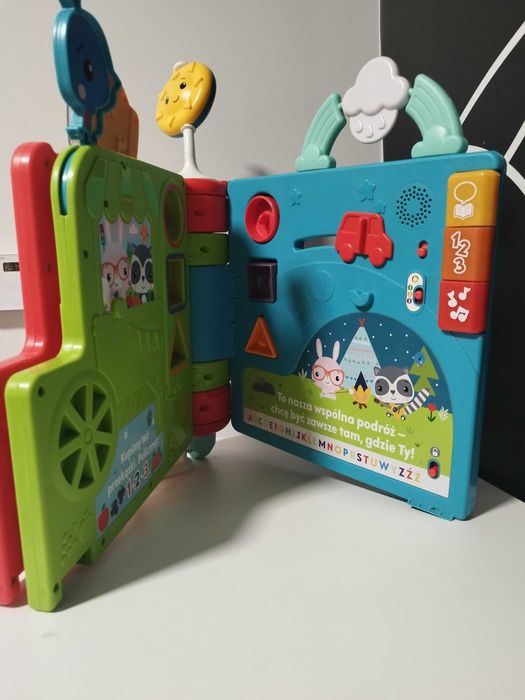 Książka edukacyjna Fisher Price.