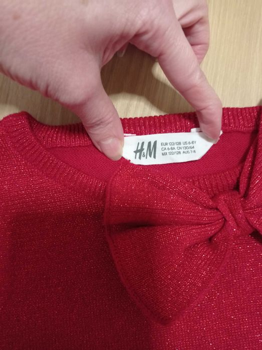 Sukienka H&M czerwona