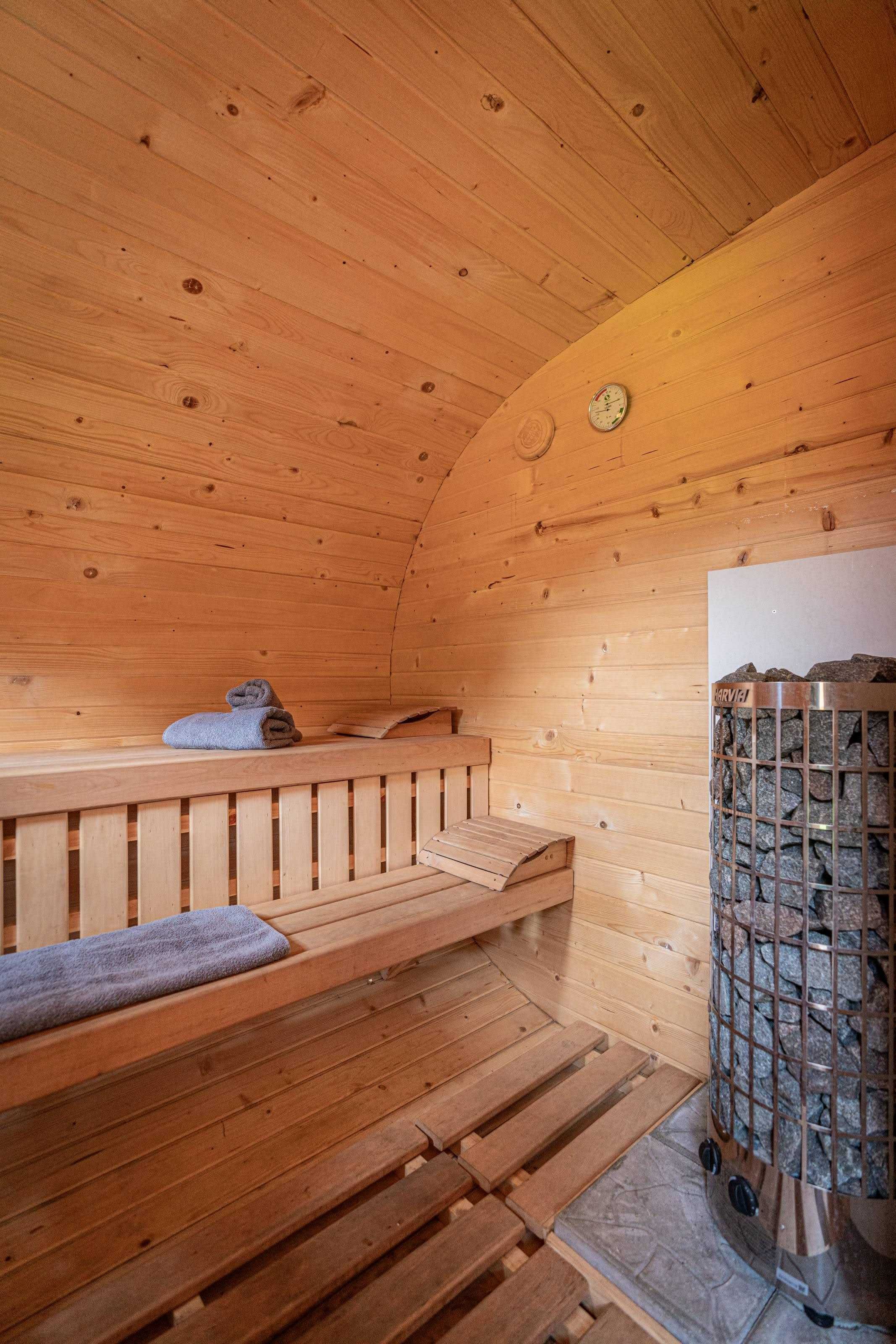 Lipowska Chata: jacuzzi i sauna w cenie