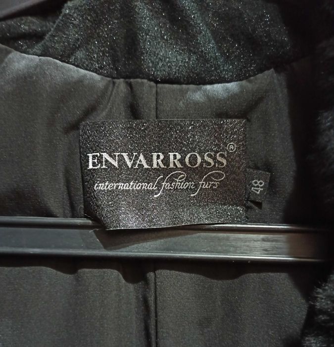 Осенняя кожаная куртка с мехом, Турция