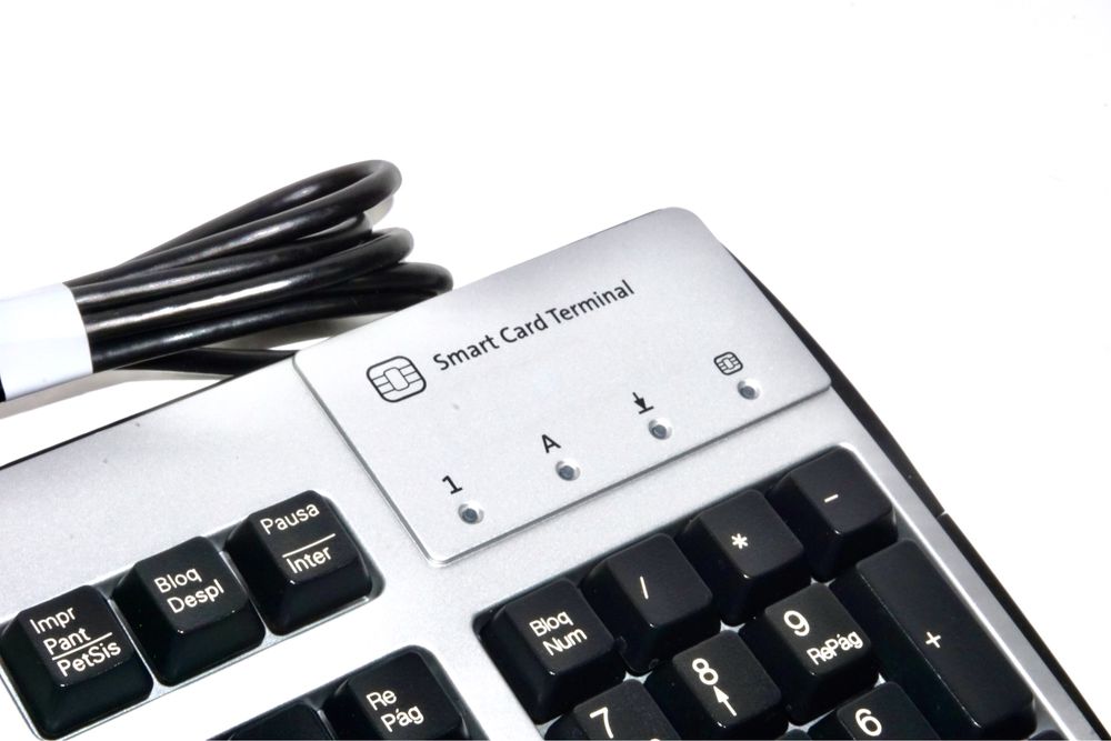 Klawiatura USB HP-KUS0133 wbudowany Terminal