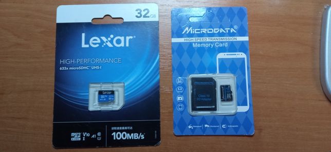 Micro SD Lexar 32GB 10 class