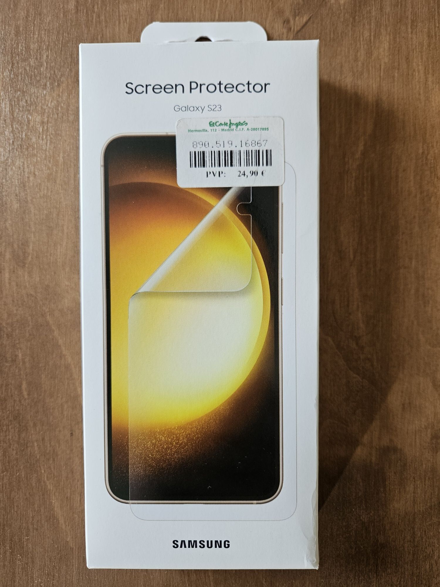 Película protetora Samsung Galaxy S23