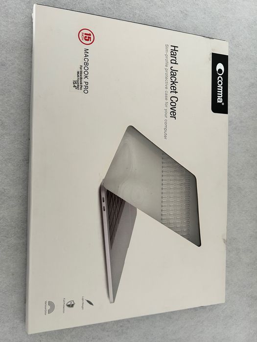 Macbook pro 2017 capa transparente frente e tras