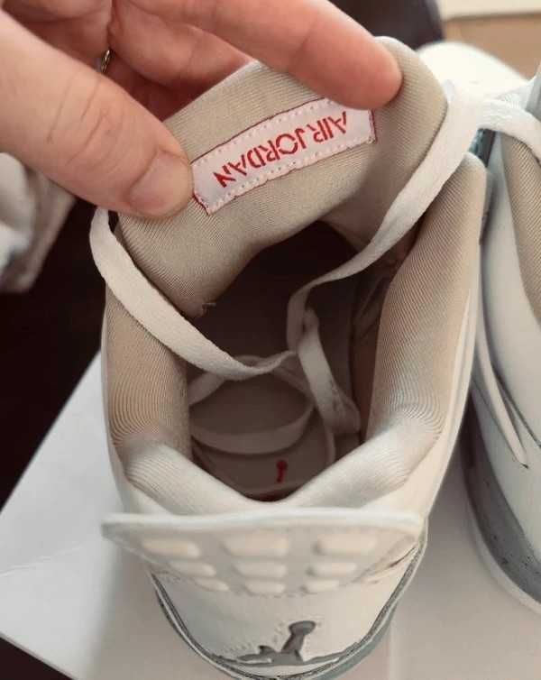 Jordan 4 Retro White Oreo R.40