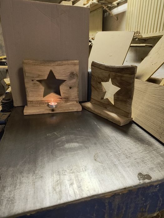 Ozdoba bożonarodzeniowa świecznik