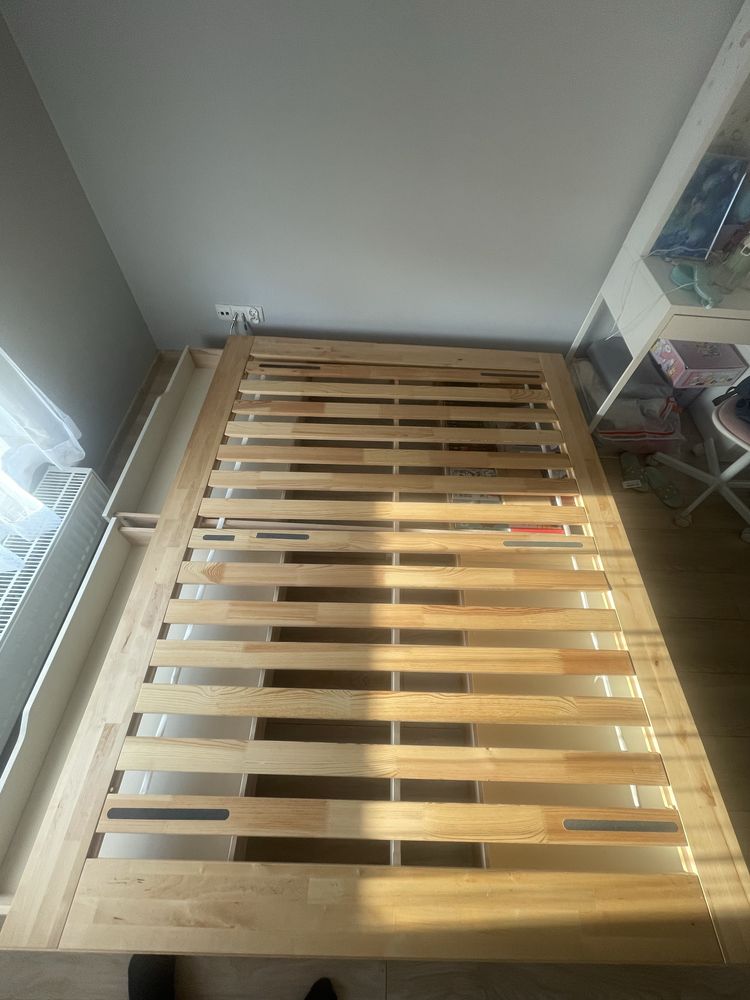 Łóżko Ikea Mandal 160x200