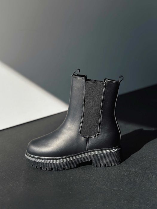 РОЗПРОДАЖ! БАЗОВІ ЧОРНІ ЧЕЛСІ, черевики 36-41 розміри