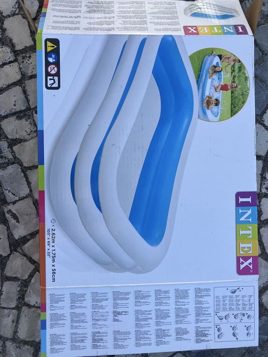 Piscina insuflável
