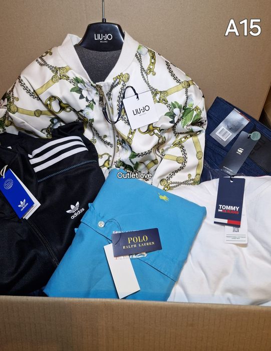 Kat A 8kg boxy odzież premium pakiety zwroty konsumenckie hurtownia