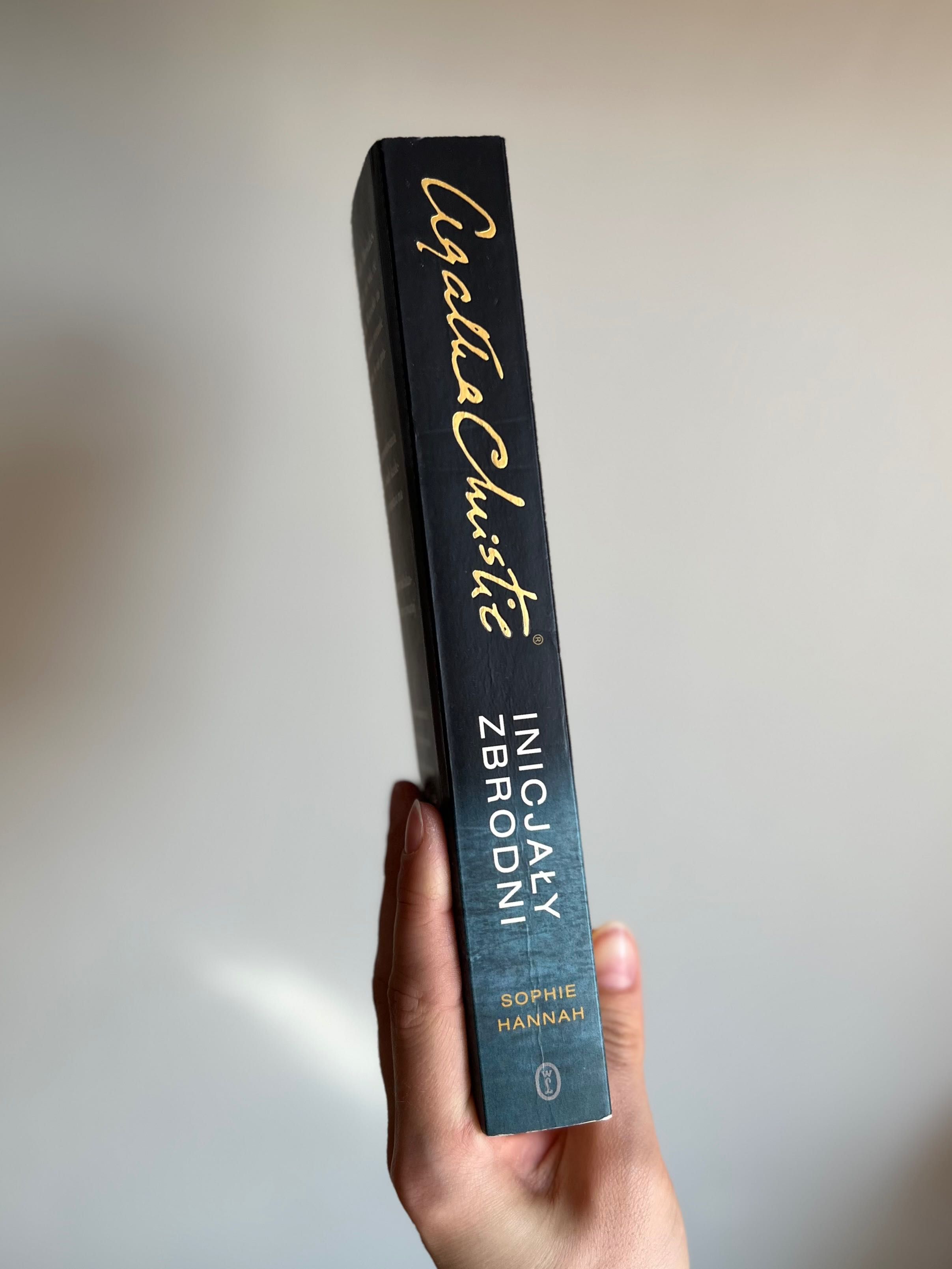 Książka Sophie Hannah Agatha Christie „Inicjały zbrodni”