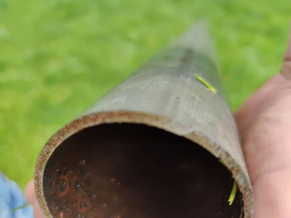 Słupki ogrodzeniowe ocynkowane 2.5" (76mm), dł. 240cm- bardzo solidne