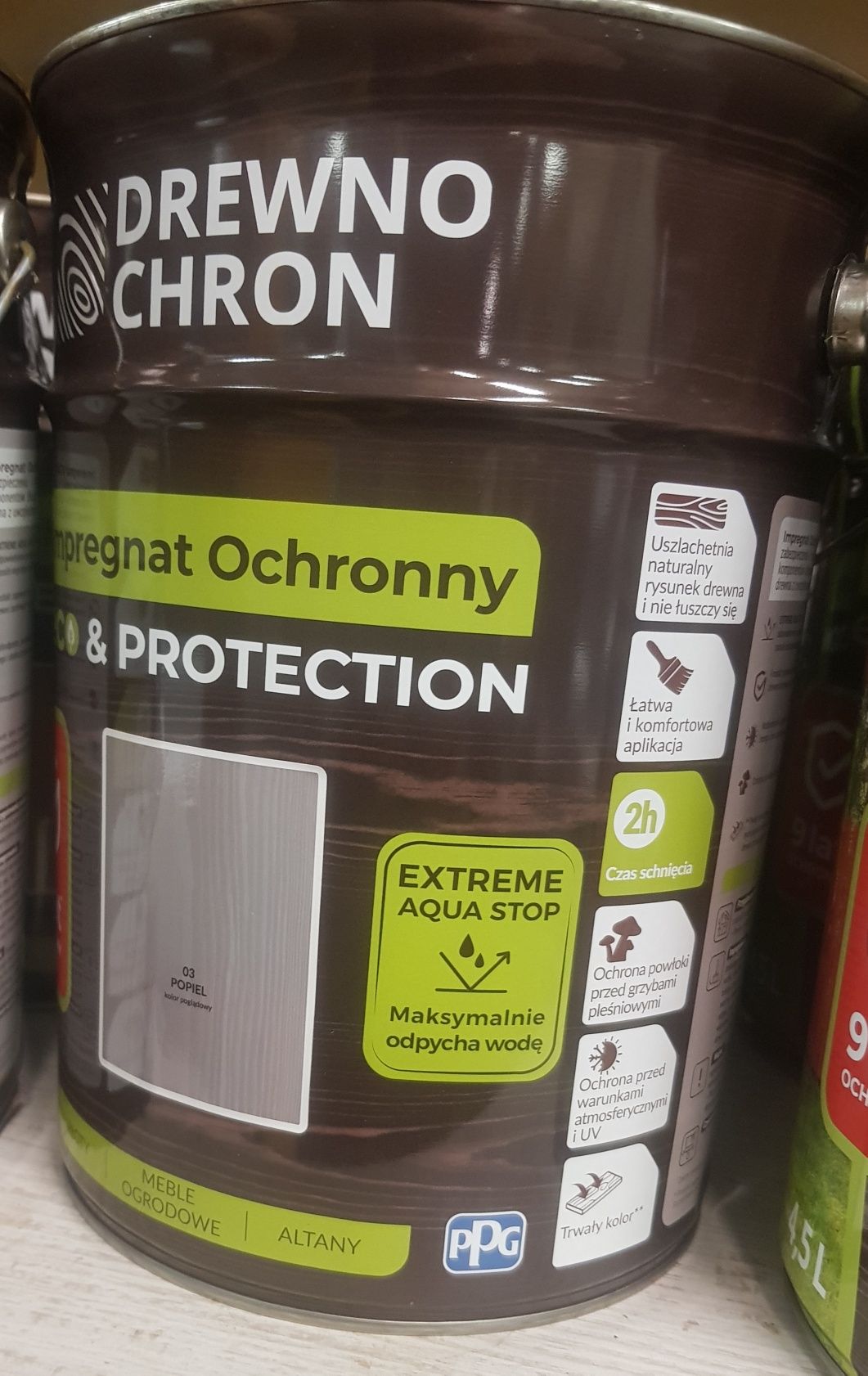 Impregnat Drewnochron Eco Protection Szybkoschnący Tik Dąb Palisander