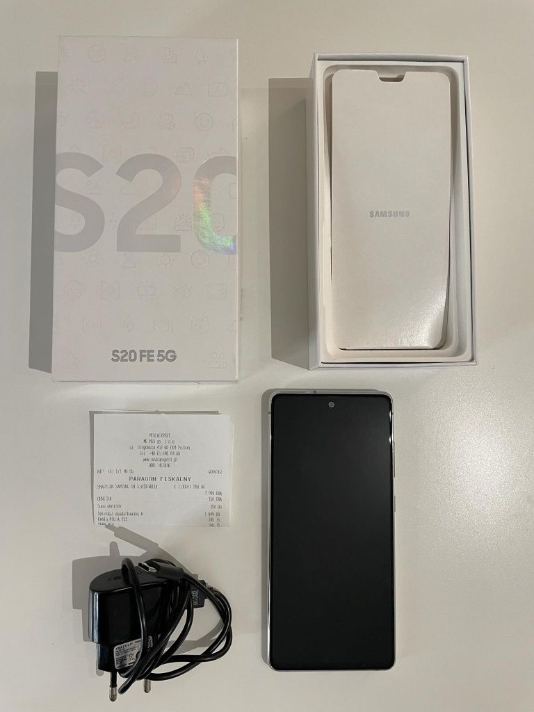 Samsung S20 Fee 5g biały/128g