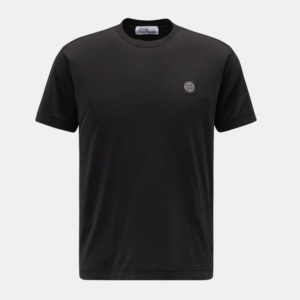 Футболка Stone Island Black (ОРИГІНАЛ) Чоловіча футболка Stone Island