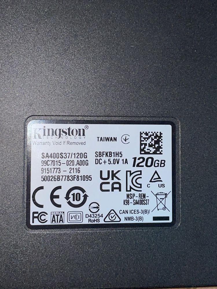 Ssd-накопичувач Kingstone SA400