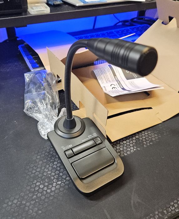 Mikrofon stołowy ICOM SM-30 nowy