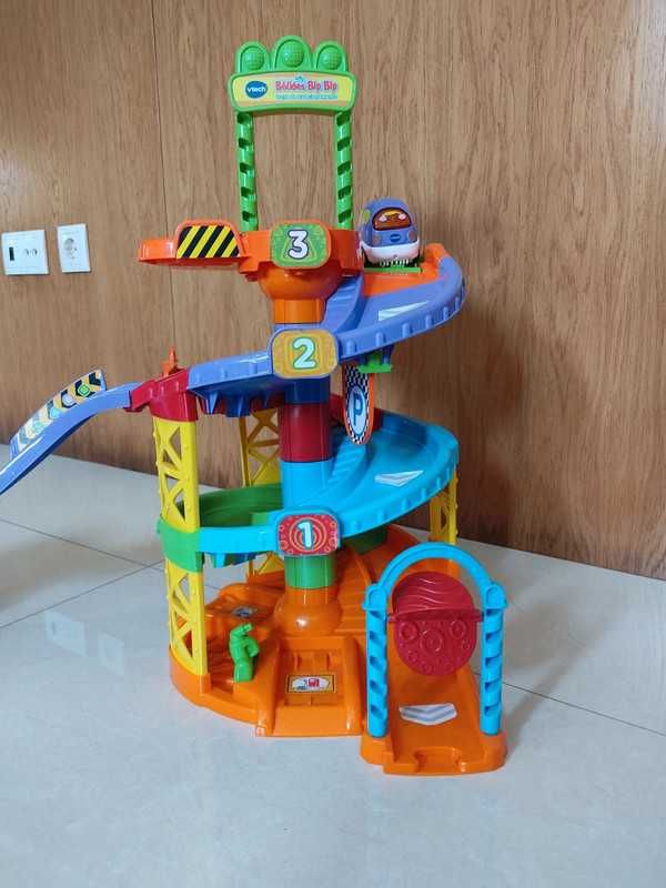 Torre de estacionamento Bólides Bip Bip + 4 carros extra