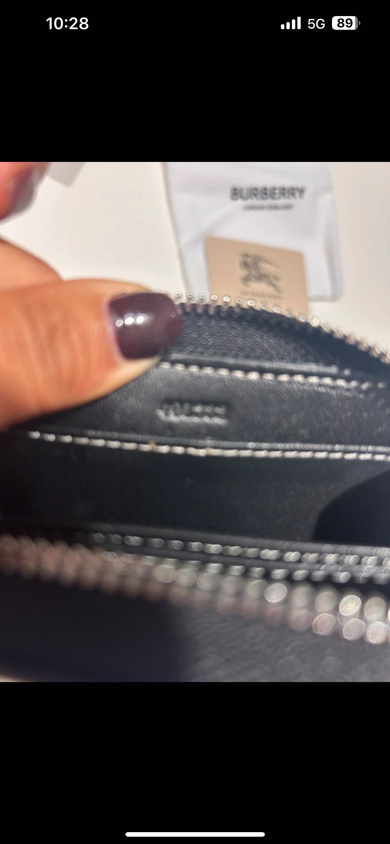 Porta cartões Burberry