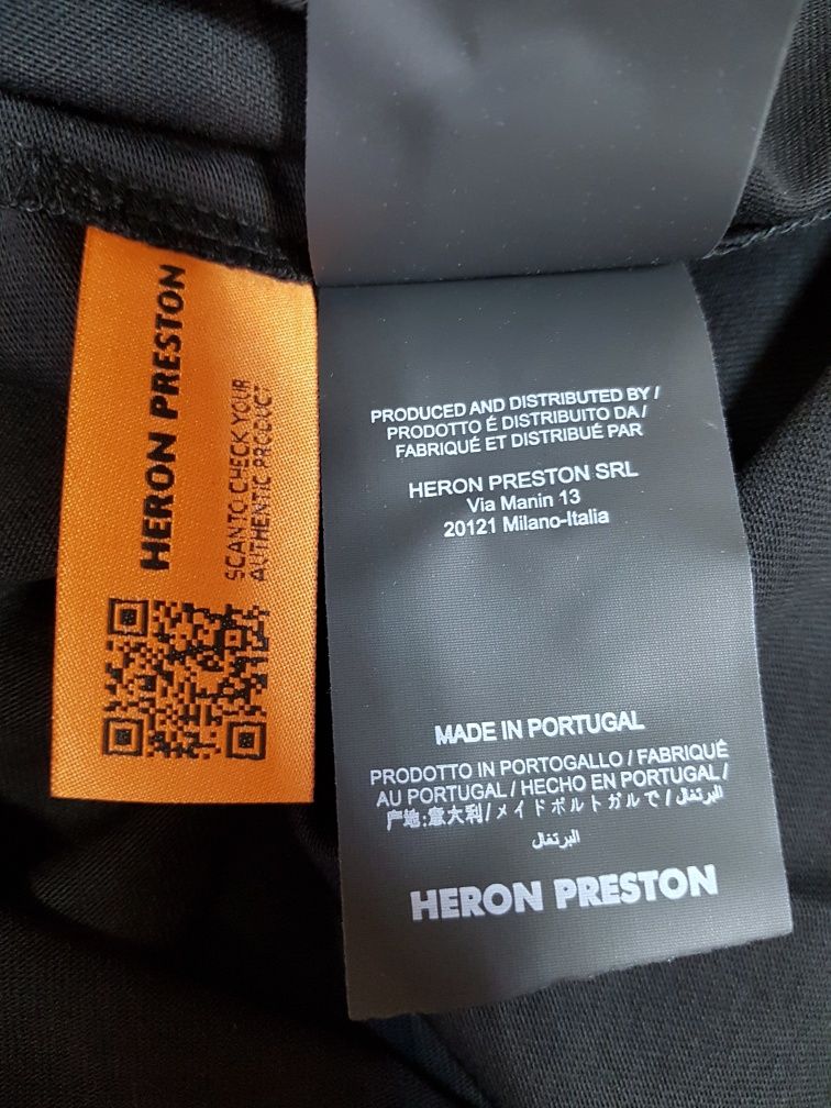 Мужская Футболка Heron Preston