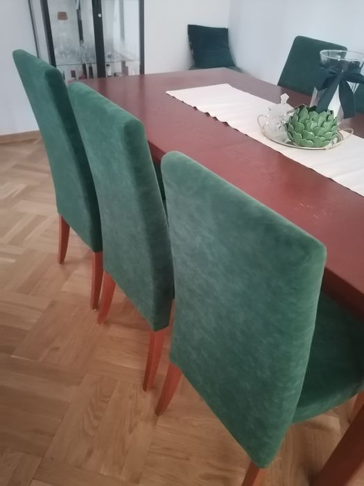 Rozkladany stół +6 krzeseł