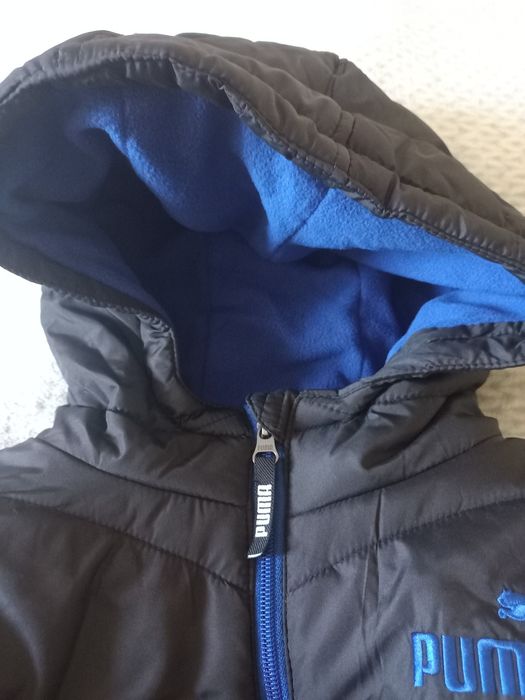 Тепла осіння куртка на хлопчика (підлітка) Puma 14-16 років