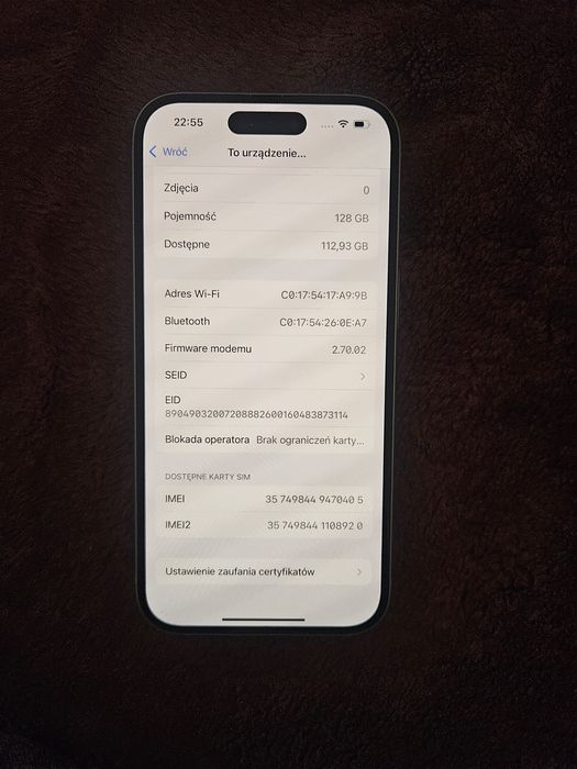 Iphone 15 88%, stan idealny