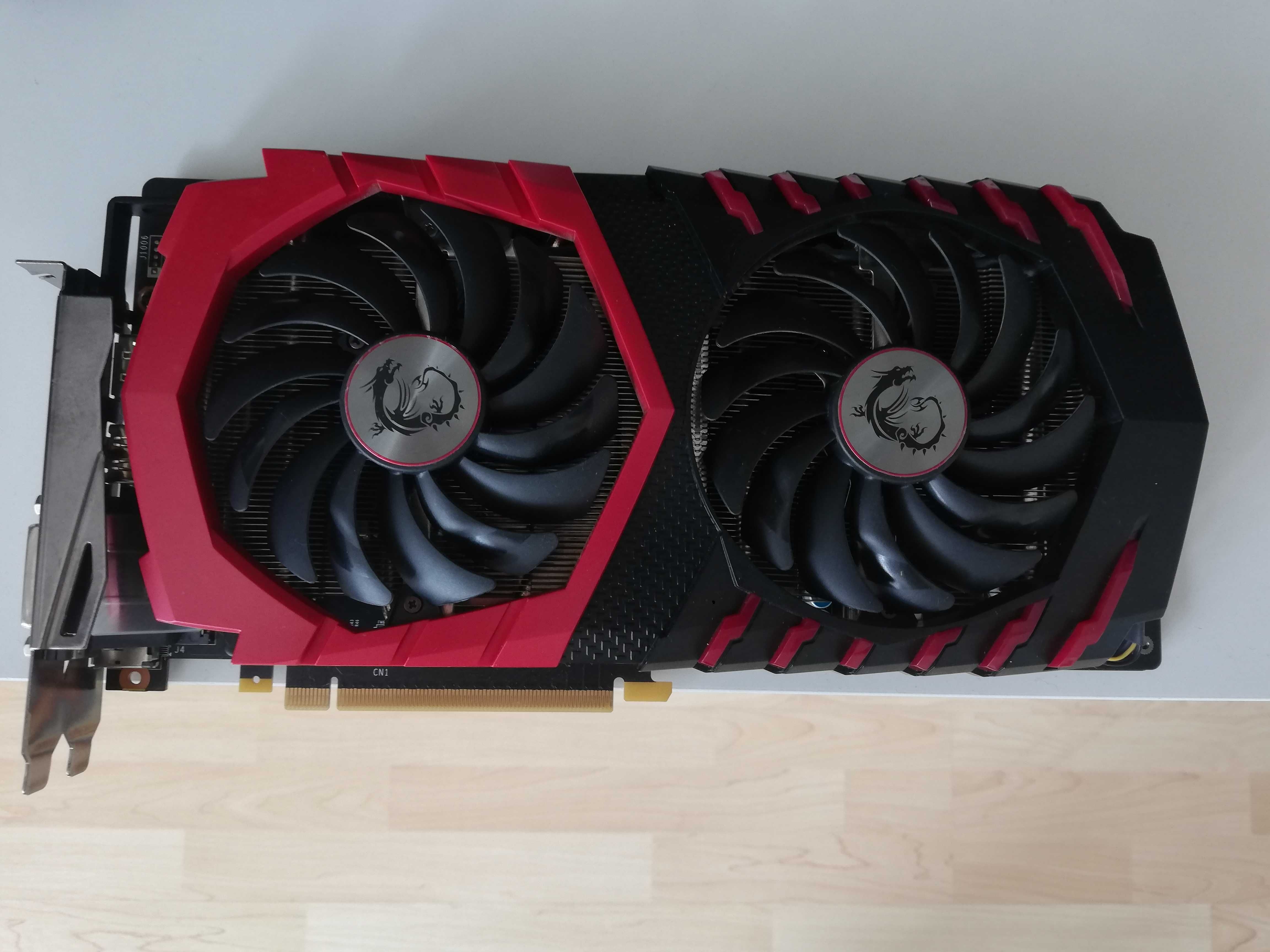 Karta Graficzna MSI GeForce GTX 1060 Gaming X 6GB GDDR5